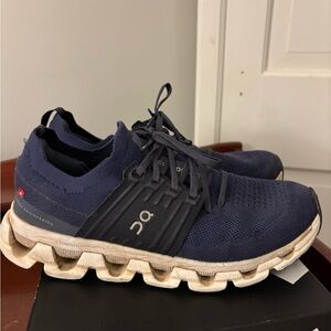 On Running Men's Dark Blue Athletic Shoes